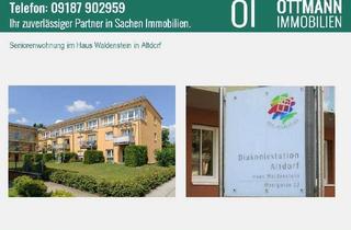 Wohnung mieten in 90518 Altdorf, Seniorenwohnung in Altdorf im Haus Waldenstein