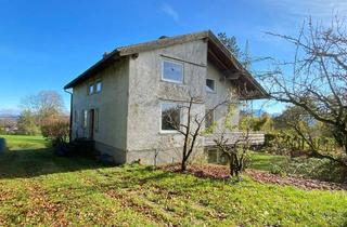 Haus kaufen in 83253 Rimsting, Prien am Chiemsee: Älteres EFH m. ca. 1.650 m2 Grund in herrlicher Randlage m. Berg- u. Seeblick!