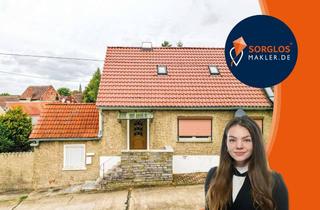 Haus kaufen in 39317 Parey, Hier entsteht Ihr Zuhause: DHH mit großem Grundstück & viel Gestaltungsspielraum