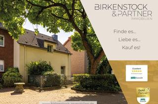 Einfamilienhaus kaufen in 50226 Frechen, Einseitig anbebautes Einfamilienhaus mit Traumgarten und Ausbaupotenzial in Königsdorf