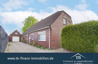 Einfamilienhaus kaufen in 26556 Nenndorf, Vielseitiges Einfamilienhaus mit Wintergarten und Praxis-/Büroräumen in ruhiger Lage von Nenndorf!
