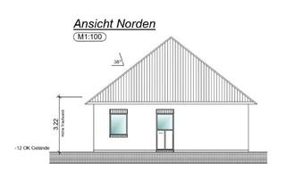 Haus kaufen in 26529 Rechtsupweg, Willkommen daheim – Stilvoller Neubau-Bungalow in Rechtsupweg