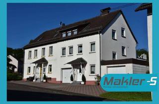 Haus kaufen in 55743 Kirschweiler, ☝️♨️Viel Haus für Ihr Geld. Großes, bezahlbares Doppelhaus mit 2 WE, Garagen und wundervollem Garten