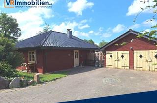 Haus kaufen in 24407 Oersberg, Hyygeliges, ebenerdiges Holzhaus in ruhiger Feldrandlage