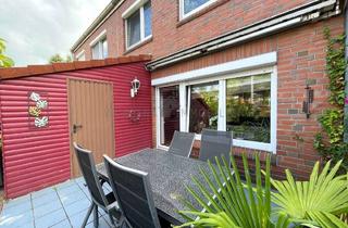 Reihenhaus kaufen in 26725 Wolthusen, Nähe Ems-Jade-Kanal – Wolthusen - Modernes Reihenhaus mit Garten & Stellplatz in Sackgassenlage