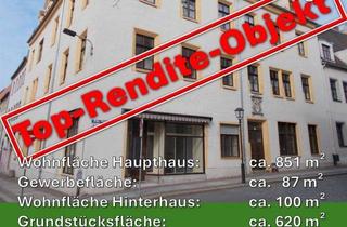 Haus kaufen in 04860 Torgau, Wohn- und Geschäftshaus mit 11 Wohneinheiten, in Torgau.