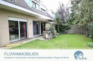 Doppelhaushälfte kaufen in 15749 Mittenwalde, Investieren in die Zukunft: vermietete Doppelhaushälfte in Ragow bei Berlin