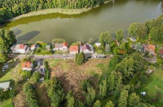 Gewerbeimmobilie kaufen in 14554 Seddiner See, Grundstück mit 2.536 m² in zweiter Reihe am kleinen Seddiner See