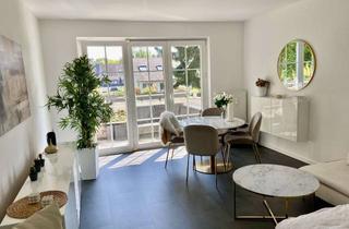 Wohnung kaufen in 50259 Pulheim, Stilvoll renovierte 3-Zimmer-Wohnung mit Balkon & Gemeinschaftsgarten in Brauweiler