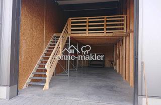 Gewerbeimmobilie mieten in 86415 Mering, moderne attraktive Halle Gewerbe Handwerk Lager Isoliert 100m² Mering *wie NEU*