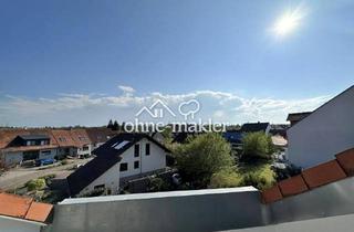 Wohnung mieten in 68753 Kirrlach, Dachwohnung (2.OG) mit EBK, Dachterrasse + Stellplatz in angenehmer Lage von Kirrlach!
