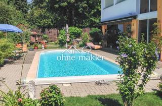 Doppelhaushälfte kaufen in 79539 Lörrach, Zweifamilienhaus als DHH, mit PV-Anlage, Garten, Pool und Garage auf 795 m2 Grundstück