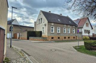 Haus kaufen in 39221 Bördeland, Geräumiges EFH 112m² WF, 6 Zimmer, 506m² Grundstück. Keller. Doppelgarage, Fernwärmeanschluss
