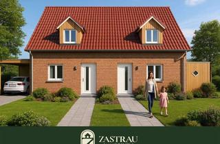 Doppelhaushälfte kaufen in 26802 Moormerland, Ankommen & Wohlfühlen: Doppelhaushälfte mit Garten in Bestlage