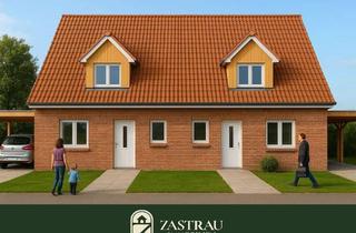 Doppelhaushälfte kaufen in 26802 Moormerland, Ankommen & Wohlfühlen: Doppelhaushälfte mit Garten in Bestlage