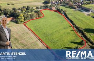 Grundstück zu kaufen in 26529 Osteel, Landwirtschaftliche Fläche in Osteel (Samtgemeinde Brookmerland) zu verkaufen