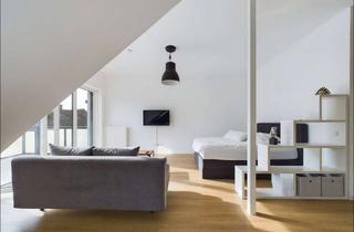 Wohnung mieten in 63739 Aschaffenburg, Möbliertes Dachgeschossstudio in zentraler Lage in Aschaffenburg
