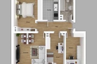 Wohnung mieten in 96528 Effelder-Rauenstein, Gemütliche 4- Zimmer Wohnung in Rauenstein!