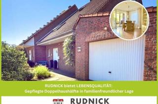 Doppelhaushälfte kaufen in 30926 Seelze, RUDNICK bietet LEBENSQUALITÄT: Gepflegte Doppelhaushälfte in familienfreundlicher Lage