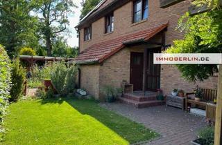 Doppelhaushälfte kaufen in 13593 Staaken, IMMOBERLIN.DE - Sehr schöne Doppelhaushälfte mit Westgarten am Stadtrand nahe der Havel