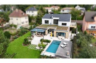 Villa kaufen in 01445 Radebeul, Exklusive Traumvilla in Radebeul! Infinity-Pool, Sauna & Vinothek mit Panoramablick über das Elbtal!