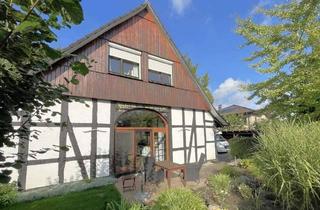 Haus kaufen in 33829 Borgholzhausen, Liebenswertes Fachwerkhaus mit "Werkstatt & Co."!
