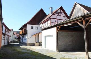 Haus kaufen in 97638 Mellrichstadt, Denkmalgeschütztes Fachwerkhaus mit großer Halle in Sondheim/Grabfeld