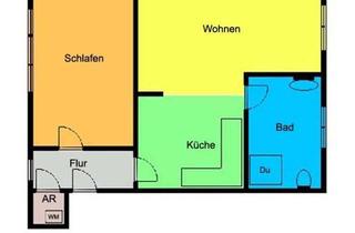 Wohnung mieten in 01683 Nossen, Nossen! Bezaubernde 2-Zimmerwohnung ... Laminat ... Tageslichtbad ... Abstellraum!
