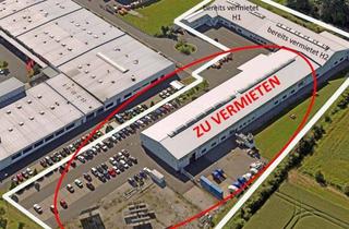 Geschäftslokal mieten in 91350 Gremsdorf, Lager-/Produktionshallen mit Büro in Gremsdorf, Bayern, nahe Erlangen – Top-Lage an der A3, Höchstadt-Ost