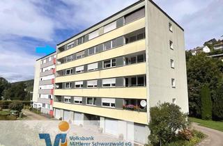 Wohnung kaufen in 78098 Triberg, Komfortables Wohnen – gut geschnittene Eigentumswohnung mit Balkon, Garage und Aufzug
