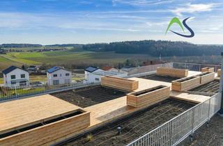 Wohnung kaufen in 93080 Pentling, Moderne Dreizimmerwohnung mit Aufzug, Balkon, Abstellraum und Dachterrasse