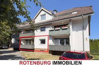 Wohnung kaufen in 36199 Rotenburg, 2-Zimmer-Erdgeschoß-Wohnung mit Balkon in bester Stadtlage in Rotenburg
