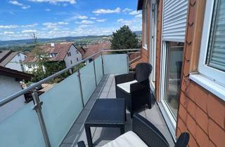 Wohnung mieten in 55257 Budenheim, Charmante, möblierte Dachgeschosswohnung mit großem Balkon und Weitblick in Budenheim