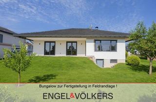 Haus kaufen in 67482 Venningen, Großzügiger Bungalow zur Fertigstellung in traumhafter Feldrandlage und Anliegersackgasse!