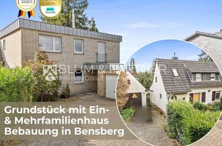 Anlageobjekt in 51429 Bergisch Gladbach, Exklusives Grundstück mit Ein- und Dreifamilienhaus Bebauung in Bestlage von Bensberg