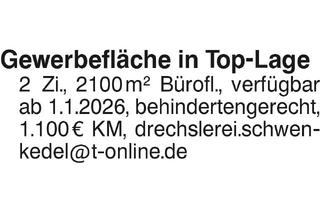 Büro zu mieten in 89150 Laichingen, Gewerbefläche in Top-Lage