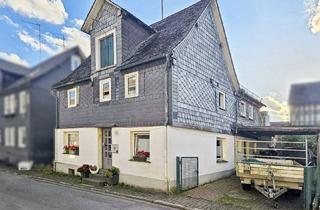 Einfamilienhaus kaufen in 57271 Hilchenbach, Gemütliches Fachwerkhaus mit viel Charme und Potenzial in 57271 Hilchenbach