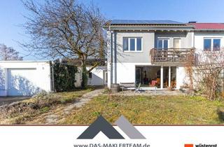 Doppelhaushälfte kaufen in 82229 Seefeld, Erbbaurecht: Sonniges, energetisch saniertes Doppelhaus mit sehr großem Garten