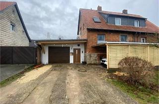 Doppelhaushälfte kaufen in 38378 Warberg, Warberg - Schöne Doppelhaushälfte mit großem Garten und Scheune