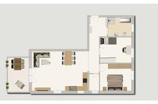 Wohnung kaufen in 96114 Hirschaid, Erstbezug! Moderne 3-Zimmer-Wohnung mit 2 Stellplätzen in Hirschaid