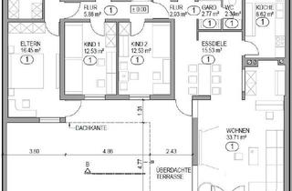 Wohnung kaufen in 84478 Waldkraiburg, Ehemaliger Winkelbungalow mit Gartenidylle: Charmante Erdgeschosswohnung mit viel Raum und Potenzial