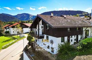 Wohnung kaufen in 87534 Oberstaufen, Wohnen mit Haus-Charakter - Ihr Zuhause auf 104 qm mit Terrasse/Garten, Balkon & Hochgratblick