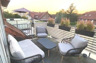 Wohnung mieten in 59399 Olfen, Erst mieten – dann Eigentümer werden! Gepflegte Dachgeschosswohnung mit Balkon & Garage in Olfen
