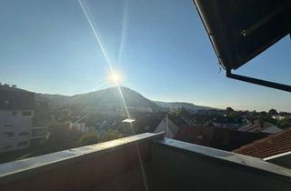 Wohnung mieten in 64646 Heppenheim, Erstbezug nach Sanierung: Traumhafte 3-Zimmer-Dachgeschosswohnung mit Balkon und Fernblick