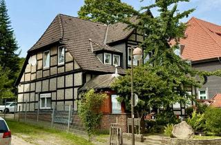 Haus kaufen in 31547 Rehburg-Loccum, Kapitalanlage! Fachwerkhaus mit 5 Wohneinheiten und einer Gewerbeeinheit in Bad Rehburg!