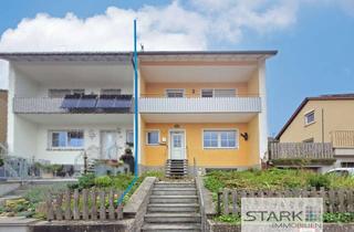 Doppelhaushälfte kaufen in 97990 Weikersheim, Doppelhaushälfte mit Aussicht, Garten & Garage – ein Eigenheim für Anpacker!