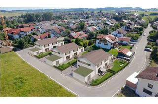 Haus kaufen in Weidachstraße 17a, 87499 Wildpoldsried, NEUBAU-DHH! MODERNES Wohnen in SONNIGER LAGE mit SICHTDACHSTUHL! Effizienzhaus 55!