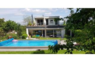 Haus mieten in Promenadenweg 97, 53175 Friesdorf, Exklusives wohnen auf 320 qm mit Schwimmbad, Sauna, großem Garten und Panorama Terrasse