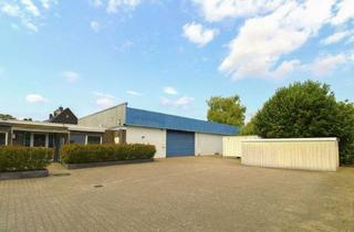 Gewerbeimmobilie kaufen in 41849 Wassenberg, Gewerbehalle + Bungalow mit Garten und Pool in ruhiger Lage in Wassenberg-Myhl