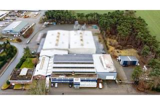 Gewerbeimmobilie kaufen in 26219 Bösel, Vielseitiges Gewerbeobjekt: Hallen, großzügige Freifläche & Bungalow